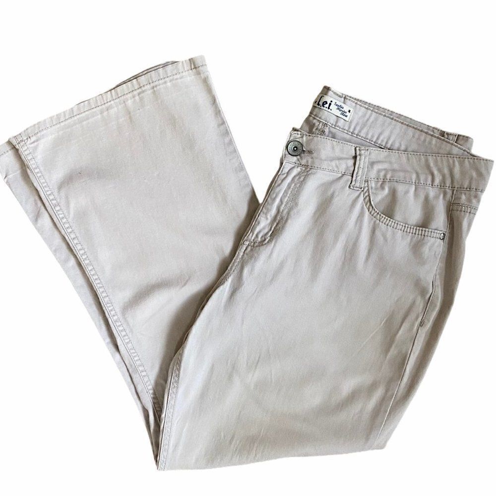 VTG LEI Tan Pants SZ 17 JR